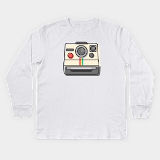 instant camera Kids Long Sleeve T-Shirt